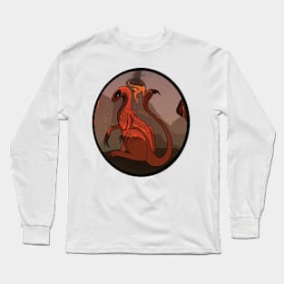 Fire Spirit Dragon :: Dragons and Dinosaurs Long Sleeve T-Shirt